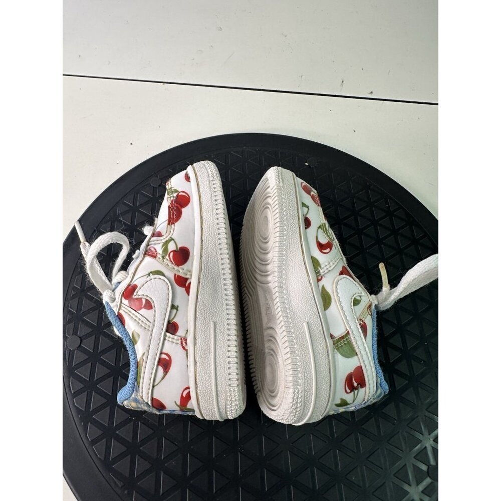 Nike Air Force 1 Toddler Size 5C “Cherry Picnic" Sneaker CJ4117-100 AF1 - Picture 8 of 10